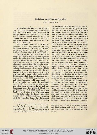 21/22.1922/24: Metulum und Fluvius Frigidus : eine Erwiderung