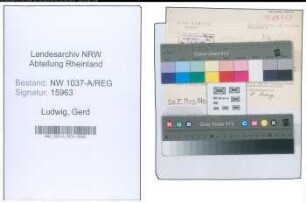 Entnazifizierung Gerd Ludwig , geb. 00.00.0000 (Zahnarzt)