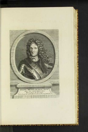 Franc. Henri de Montmor. Duc de Luxembourg.