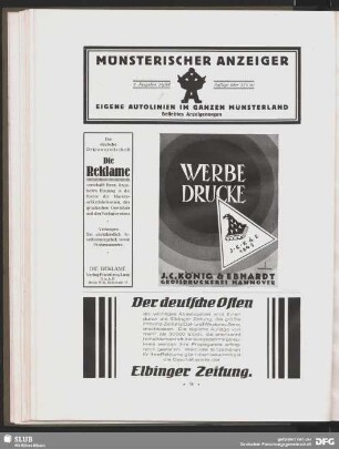 Werbedrucke J. C. König & Ebhardt Hannover