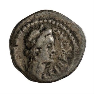 Münze, Quinar, 43 - 42 v. Chr.