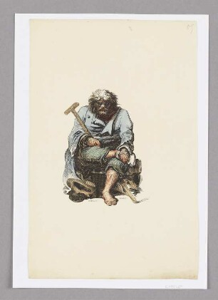 Le vieux mendiant