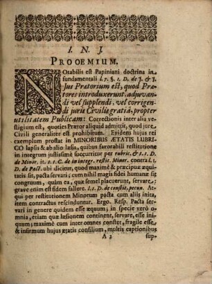Disputatio Inauguralis Iuridica De Lubrico Aetatis, Circa id Quod iustum est