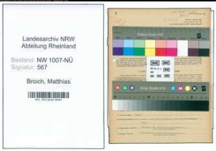 Entnazifizierung Matthias Broich , geb. 24.07.1908 (Obsthaendler)