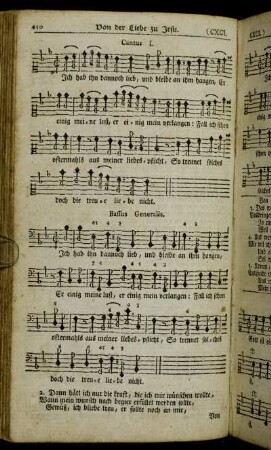 Von der Liebe zu Jesu. - Verlangen nach Jesu.