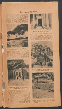 Las ruinas de Petra