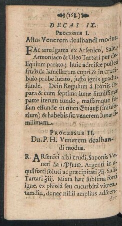 Decas IX. Processus I. - X.