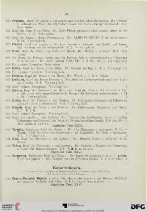 Kaisermünzen (Nr. 844-1683)