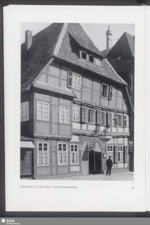 Gaststätte "Zur Post", Westernstrasse
