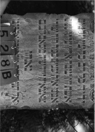 Grabstein 528 (Index: 99791064) Maße HxBxT: 168x58x42 cm Besonderheit: kulturhistorisch wertvoll / künstl.-formale und hist.-wiss. Gründe (Inschrift, Gemeindestellung): Grabstein 528B (Nachholaufnahme)