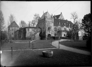 Jagsthausen Schloss Götzenburg Gesamtansicht