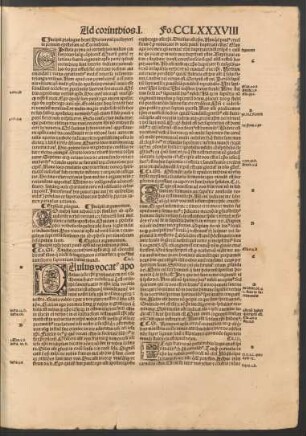 Incipit prologus beati Hieronymi presbyteri in primam epistolam ad Corinthios.