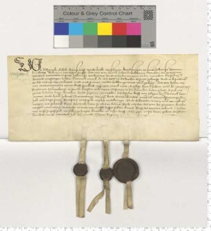 Die Kirchengeschworenen von St. Johannis Werneke Elebeke, Hans Rust und Lutke Weselman überantworten Herrn Joh. Velehaver als Monitor der gemeinen Vikarien Memorien genannten Gotteshauses für 20 Mark einen Rentebrief von 1472.