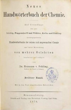 Neues Handwörterbuch der Chemie, 3. Elementaranalyse - Kyrtolith