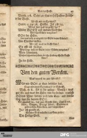 Von den guten Wercken.
