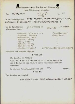 Wagner, Otto