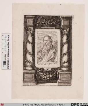 Bildnis Johannes Schöner (lat. Schonerus)
