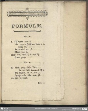 Formulae