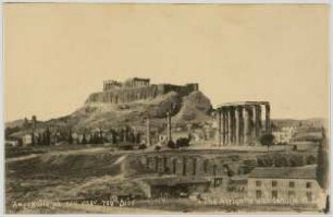 Athen: Akropolis mit Zeustempel