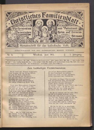 Nr. 6. Juni 1913