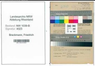 Entnazifizierung Friedrich Brackmann , geb. 13.03.1903 (Holzhaendler)