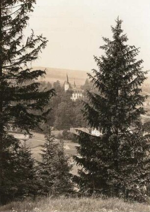 Schloß Purschenstein : Schloß Purschenstein, Ansicht von Süden