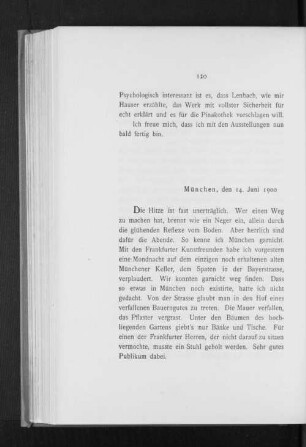 München, den 14. Juni 1900