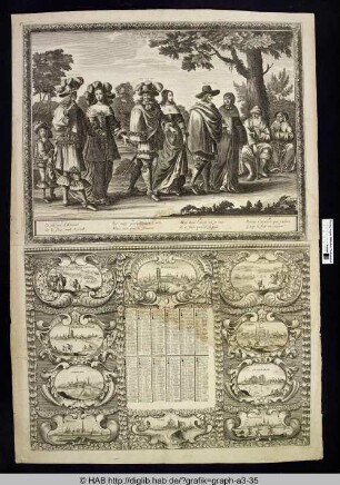 Almanach des Jahres 1659.
