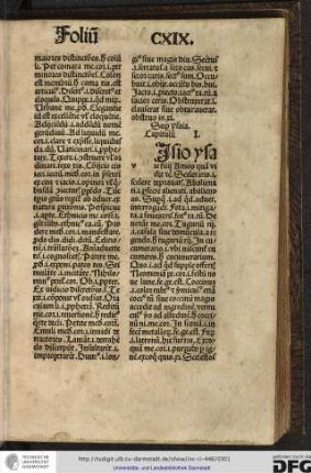 [V]isio Ysaie filii Amos quam dicit etc. Sceleratis id est scelere depravatis...