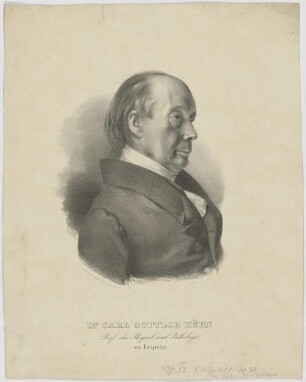 Bildnis des Carl Gottlob Kühn