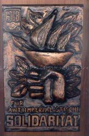 Wandschmuck des FDGB