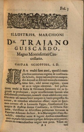 Consultationes de scholarum et studiorum ratione, deque prudentiae et eloquentiae parande modis