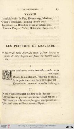 Les peintres et graveurs (I-LXXXV)