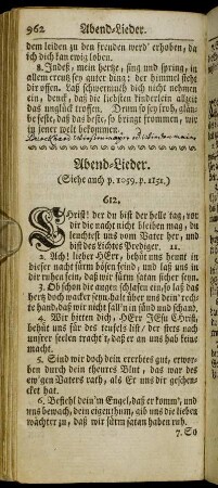(LV.) Abend-Lieder.