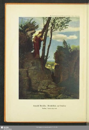 Arnold Böcklin: Rückblick auf Italien