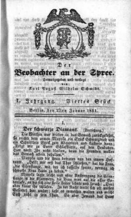 4. Stueck, 27. Januar 1851