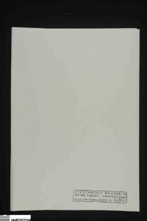 Vermögen der verstorbenen [Maria] Magdalena Schweizer [Schweitzer], geb. Lefeber