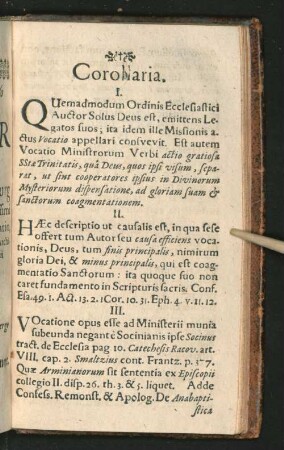 Corollaria.