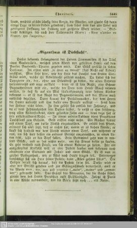 „Eigenthum ist Diebstahl“