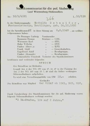 Schneider, Mathilde