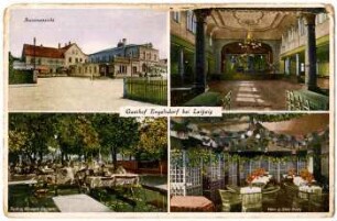 Gruß vom Gasthof "Engelsdorf" : Gasthof Engelsdorf bei Leipzig
