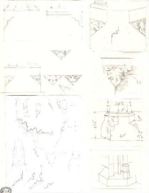 Lange, Ludwig; Lange - Archiv: IV.1 Gotik in Deutschland - Architekturglieder (Details)