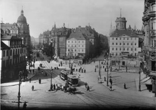 Pirnaischer Platz : Dresden, Straßenbahn, Pirnaischer Platz