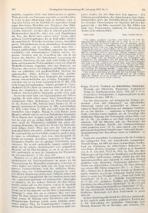 194-196 [Rezension] Karpp, Heinrich, Textbuch zur altkirchlichen Christologie