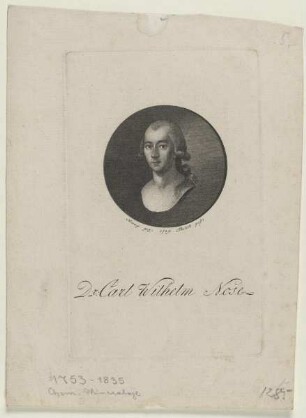 Bildnis des Dr. Carl Wilhelm Nose
