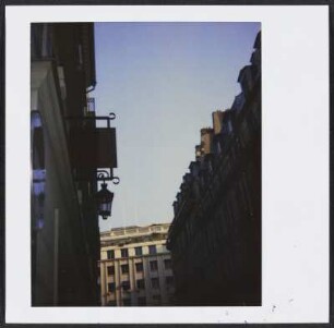 Blick in die Straßen von Paris