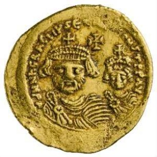 Münze, Solidus, 613 - 617