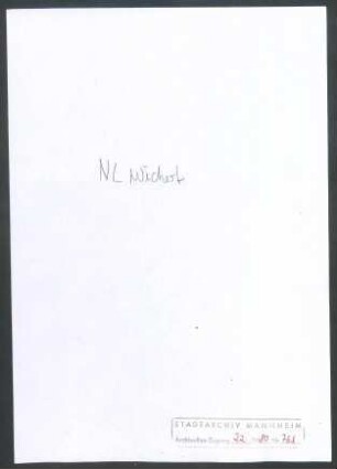 Heermann, Adolf, Hamburg [an Wichert]