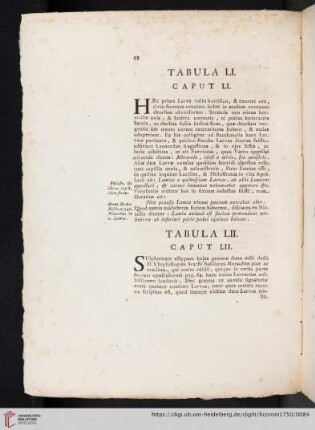 Tabula LI. Caput LI