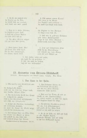 13. Annette von Droste-Hülshoff